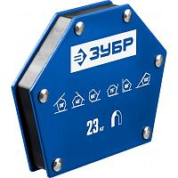 Угольники магнитные для сварочных работ ЗУБР УМ-6 до 23 кг картинка